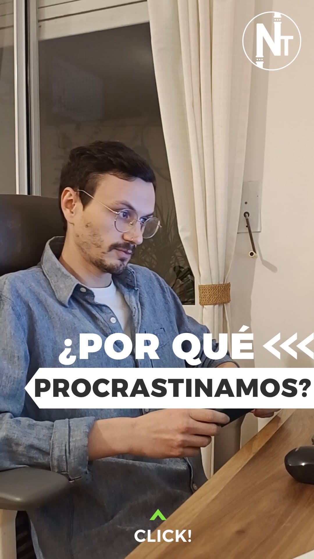 ¿Estás procrastinando en lugar de hacer esa tarea importante? 🤔