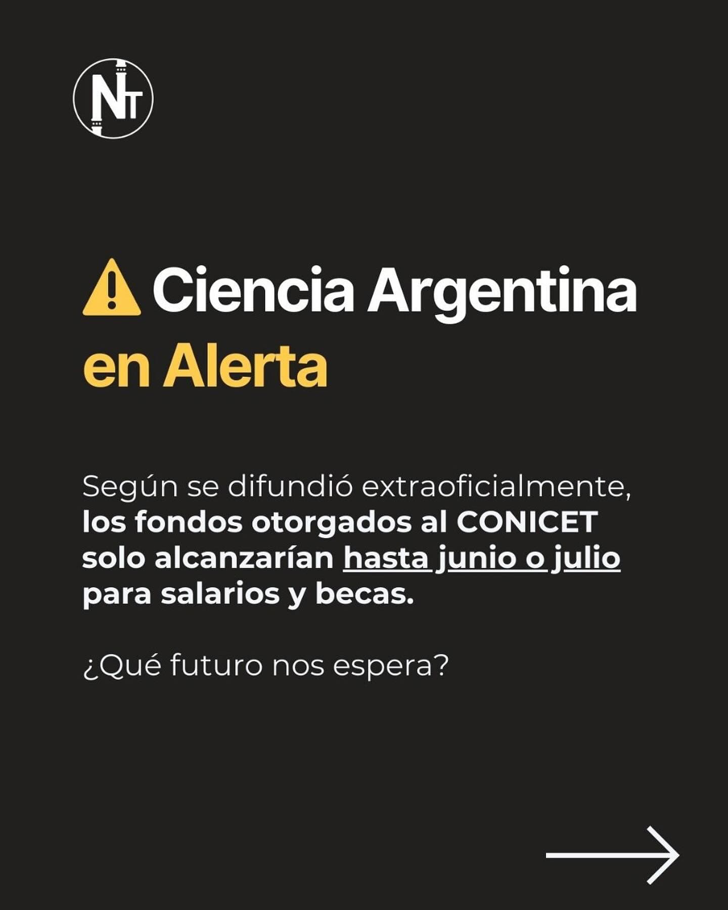 🚨 En el día de ayer, 22 de diciembre de 2023, se llevó a cabo una reunión crucial del consejo directivo de CONICET. Segú
