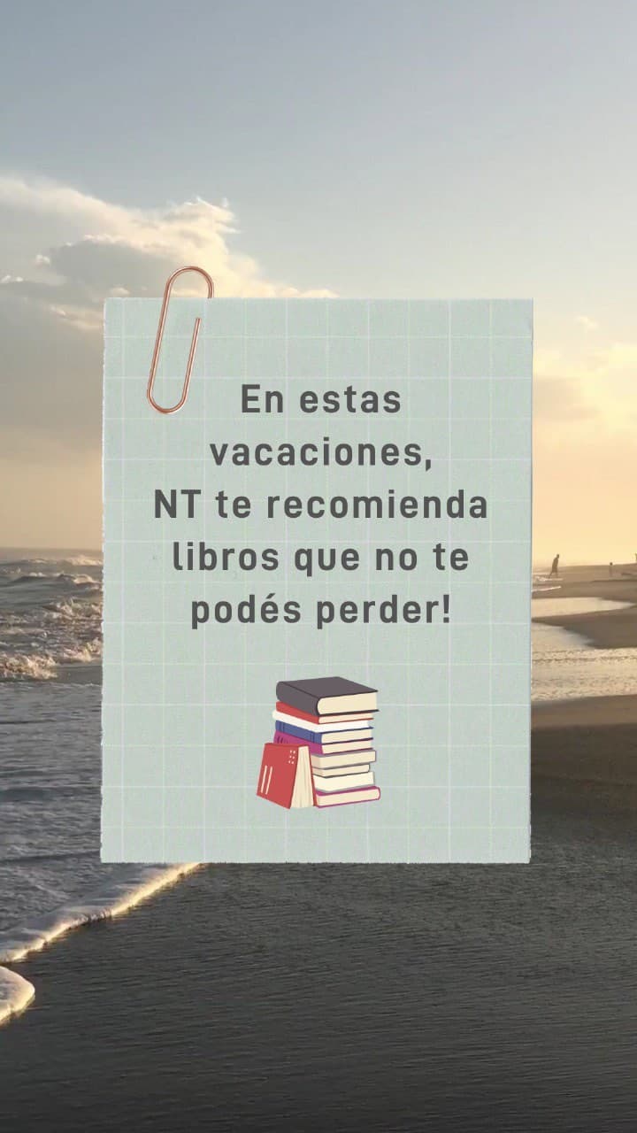 ☀Llega el verano y desde NT te recomiendamos libros para leer estas vacaciones