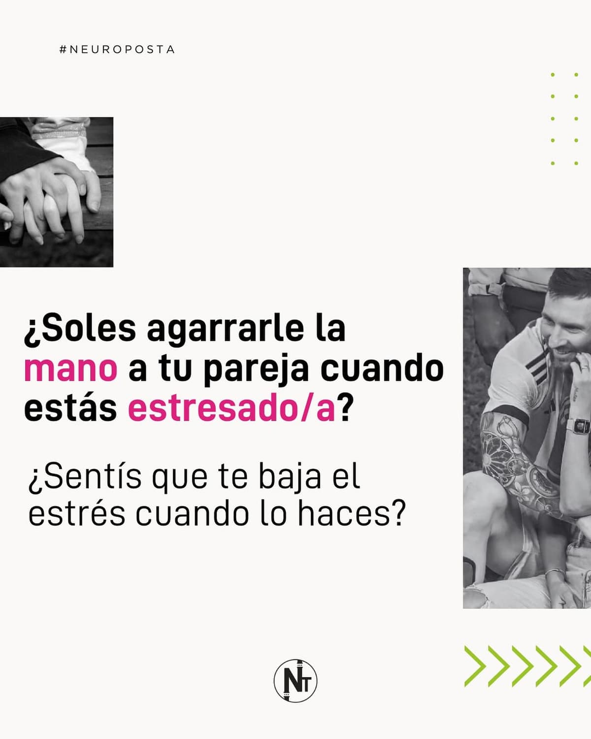 ¿Por qué darme la mano con mi pareja puede disminuir la respuesta de estrés?