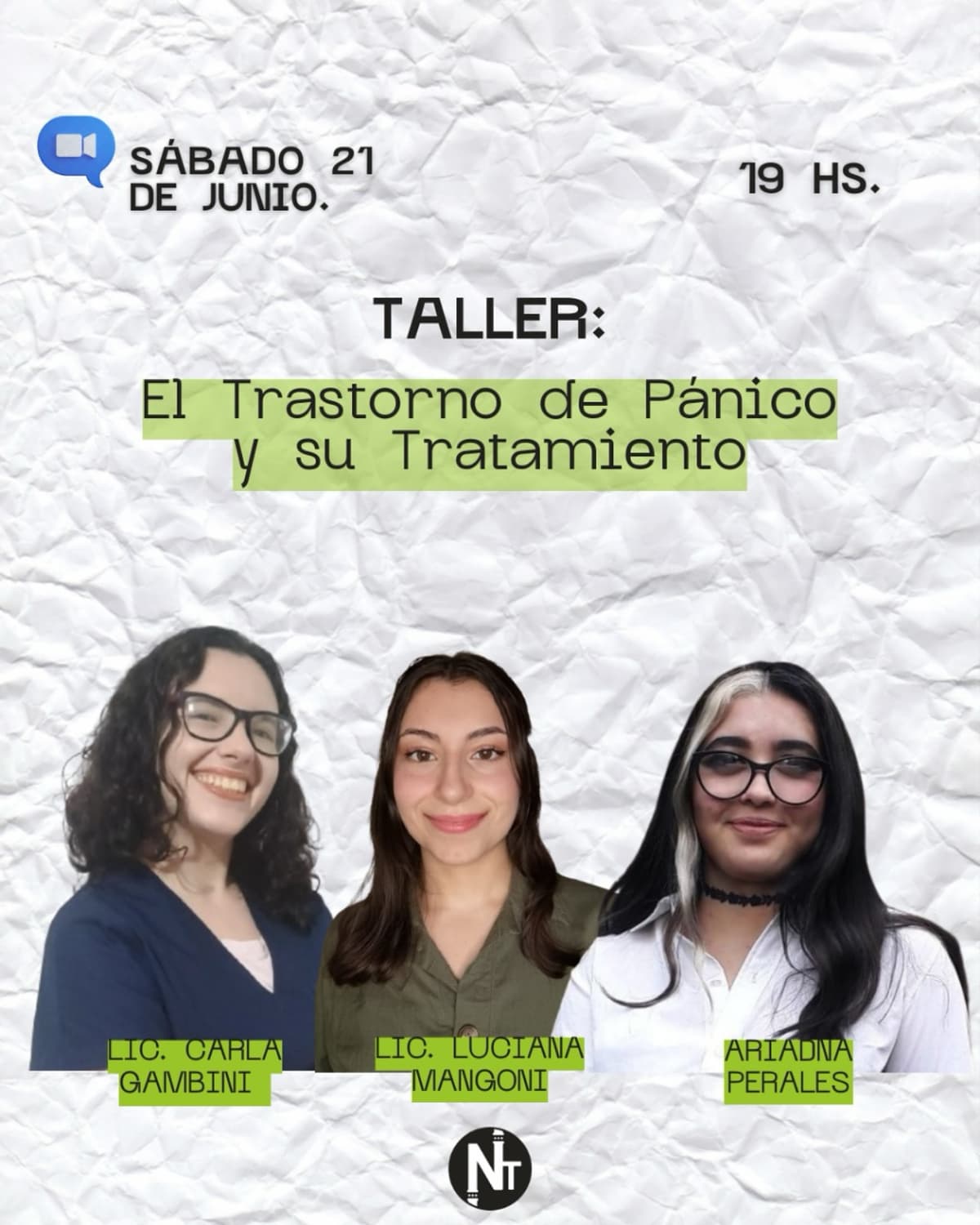¿Te interesa el Trastorno de Pánico y cómo abordarlo desde la TCC?