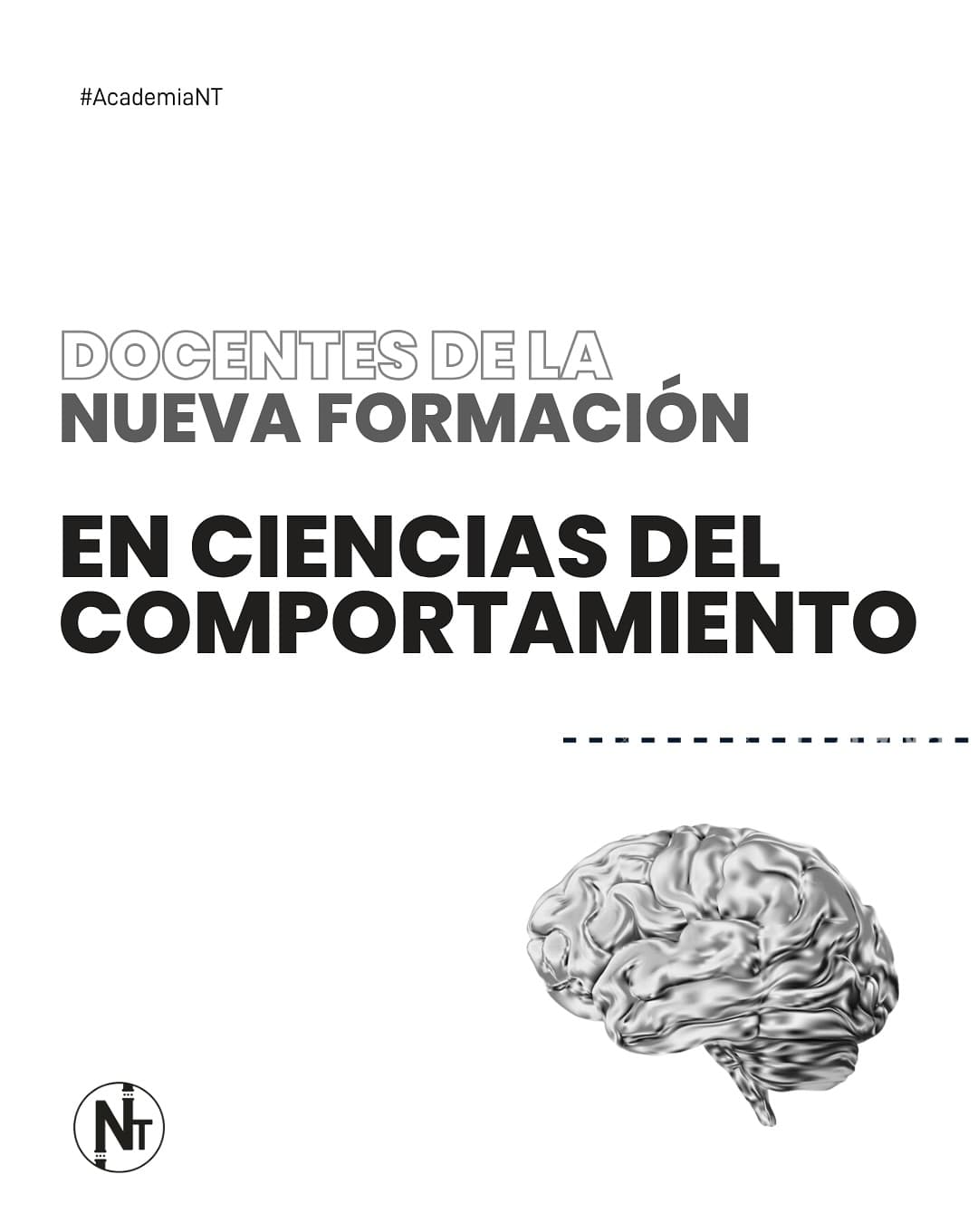 Este año la formación en ciencias del comportamiento tiene nuevos docentes y más clases! 👏🏼