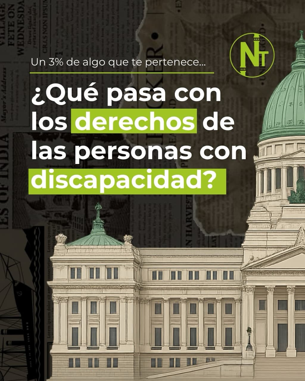 ¿Qué pasa con los derechos de las personas con discapacidad? ⚠️