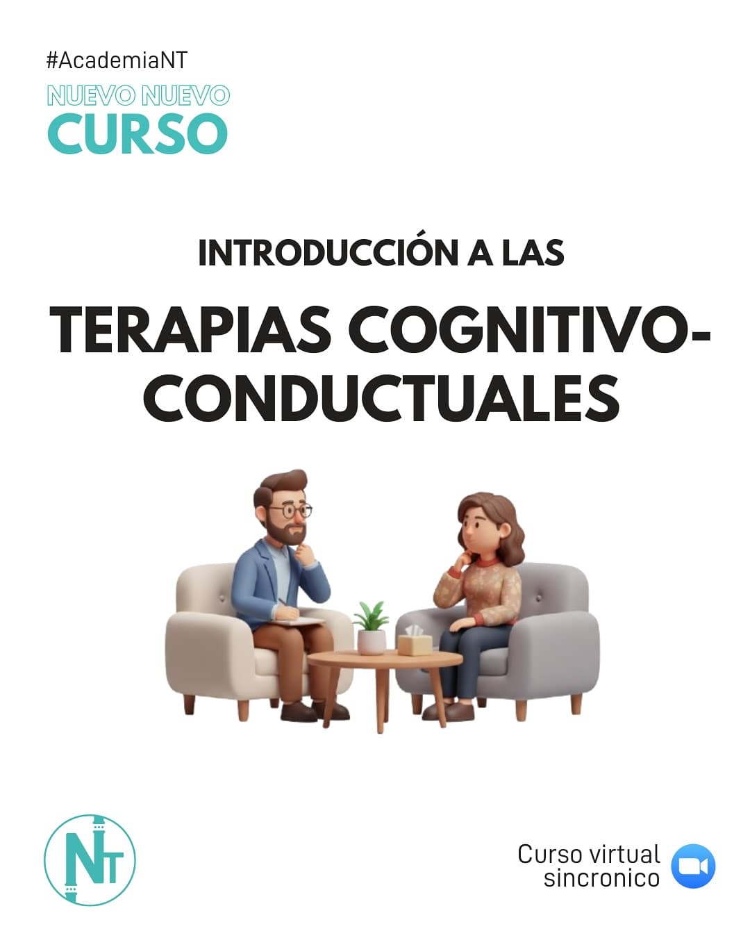 Perfecciona tus competencias clínicas con un programa que aborda la TCC desde sus fundamentos hasta los modelos que está