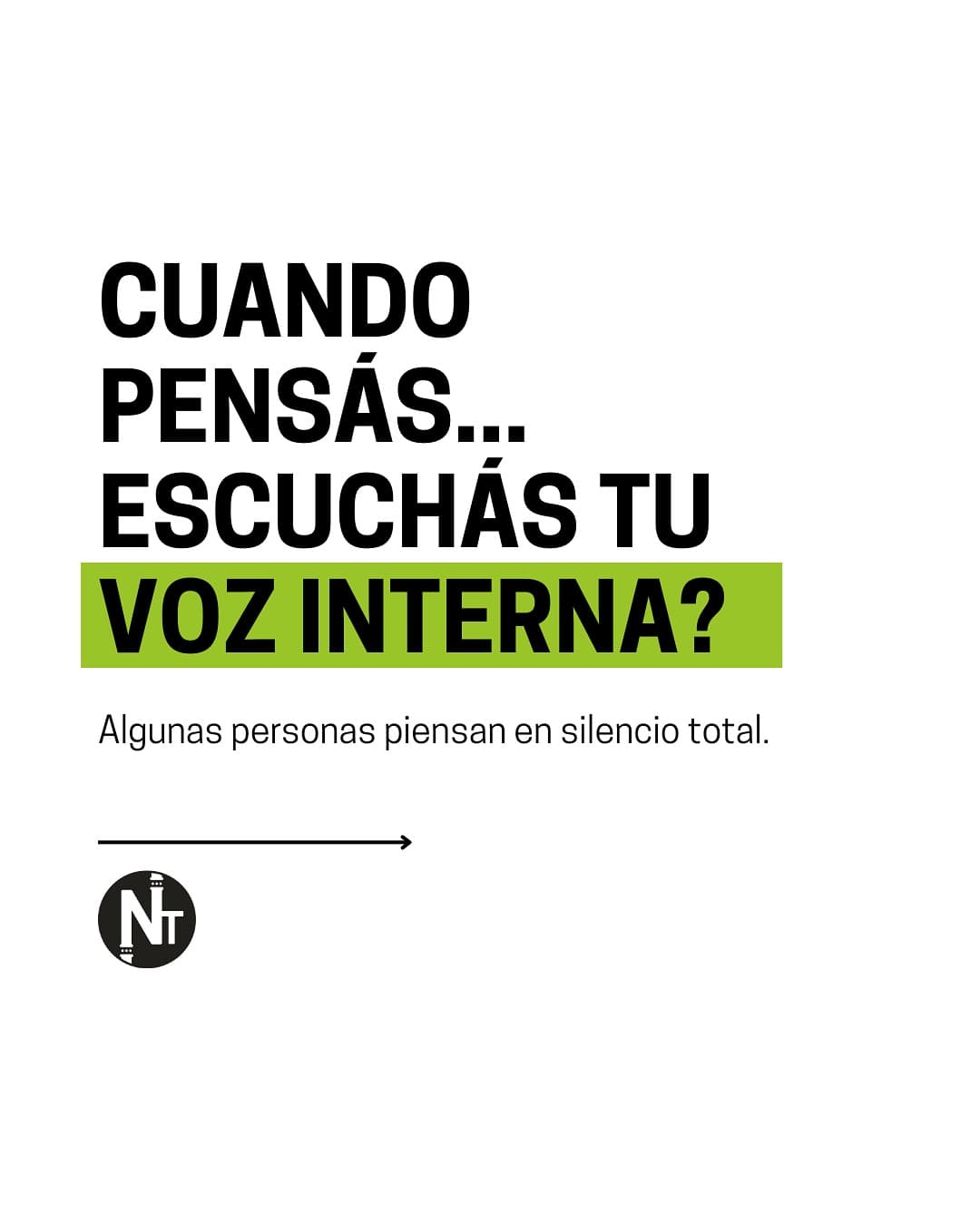 ¿Pensar siempre en palabras? No para todos. Algunas personas tienen una voz interna constante. Otras piensan en comple