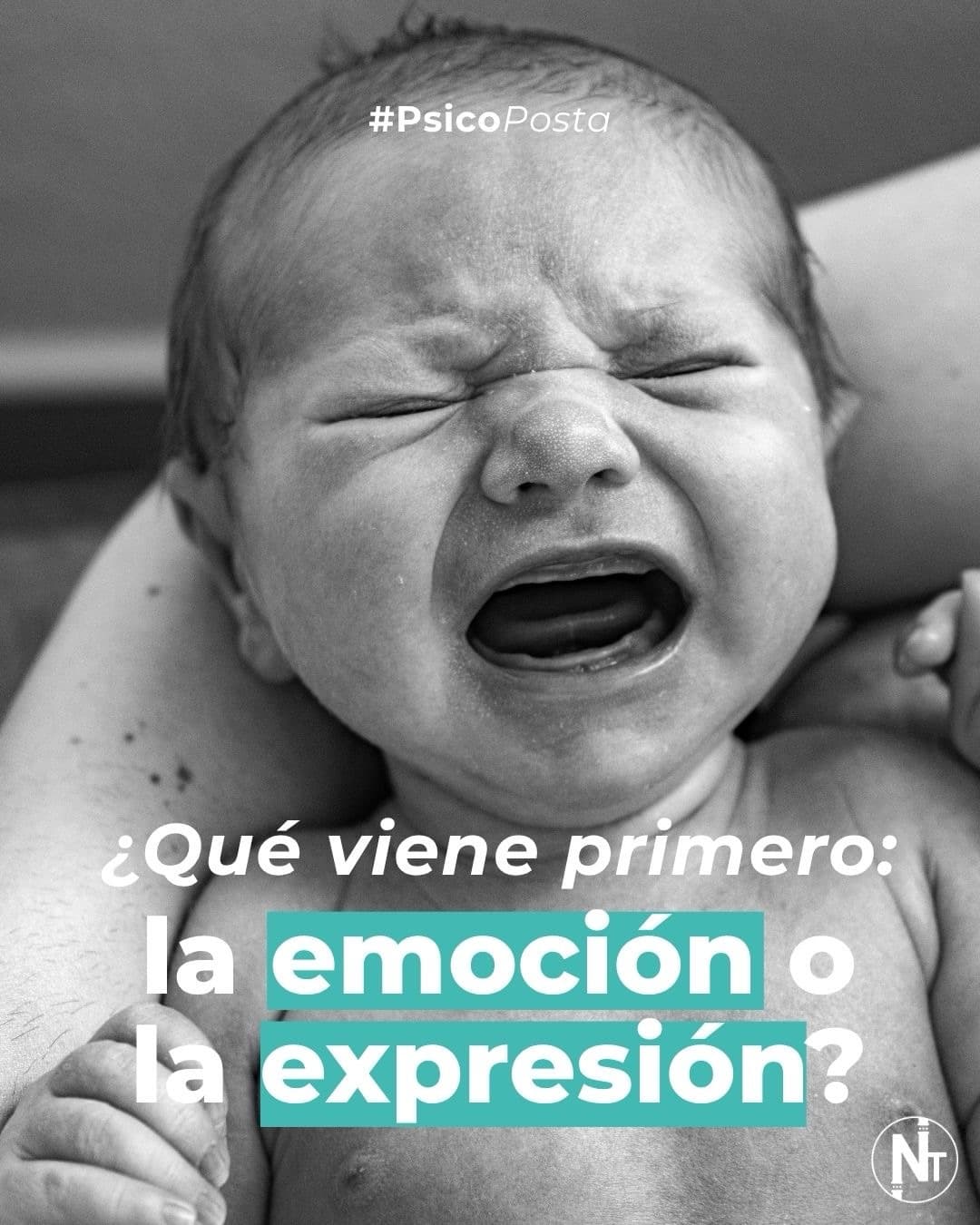 ¿Te sentís triste y por eso lloras, o lloras y por eso te sentís triste? 🤔 ¡Desliza el post para saber más!