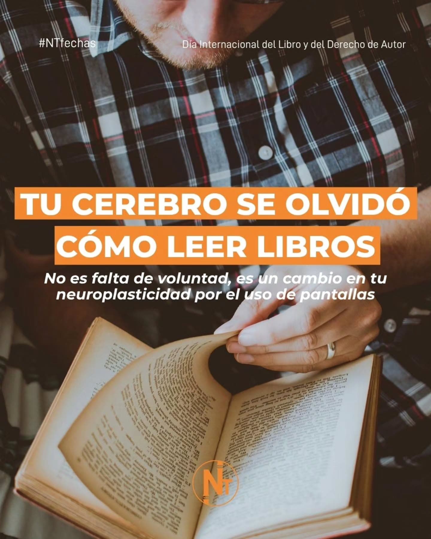No te pasa que últimamente te cuesta más leer o mantener la concentración al leer? 🤓